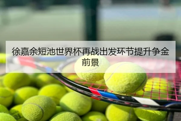 徐嘉余短池世界杯再战出发环节提升争金前景